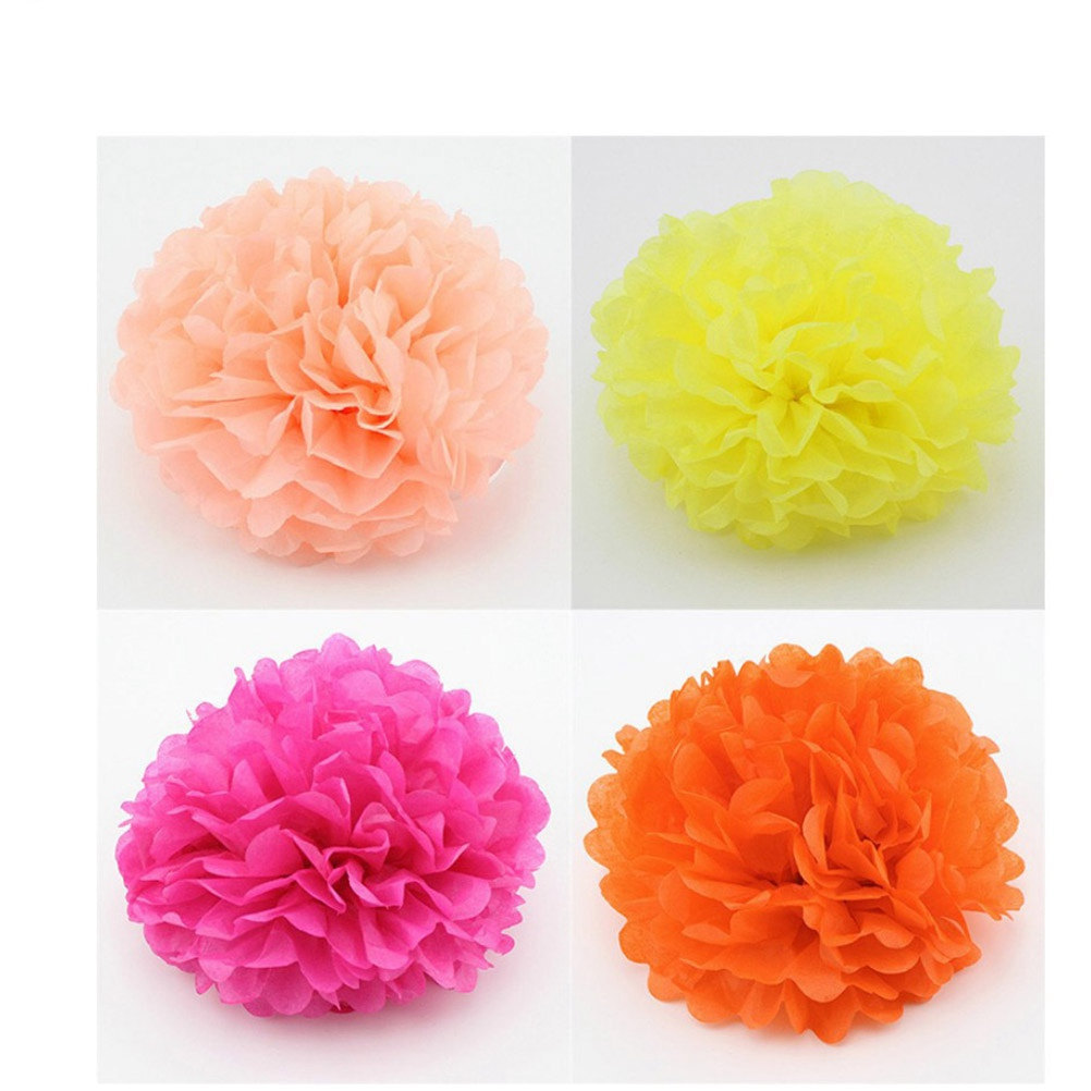5Pcs Paper Flower Balls Small  - огляд і ціна Baby Nursery Colors