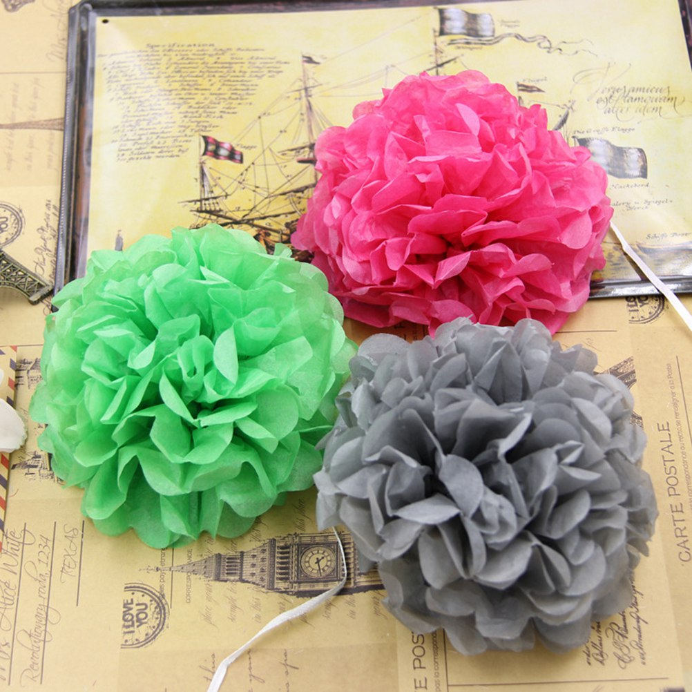 5Pcs Paper Flower Balls Small  - огляд і ціна Baby Nursery Colors