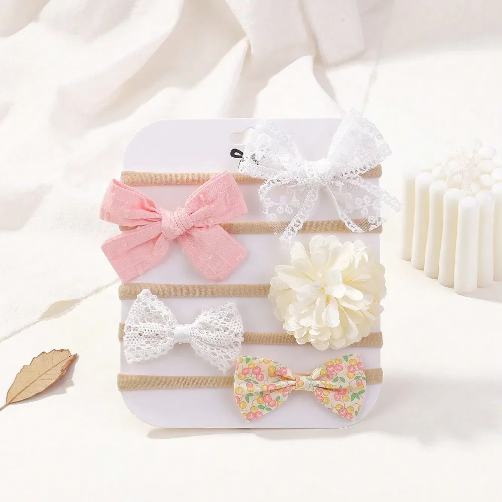 5Pcs/Set Baby Elastic Headband - огляд і ціна Baby Nursery Set