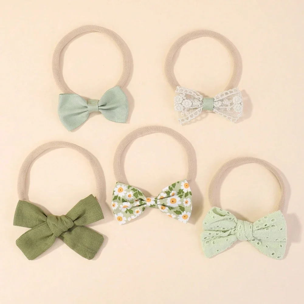 5Pcs/Set Baby Elastic Headband - огляд і ціна Baby Nursery Set