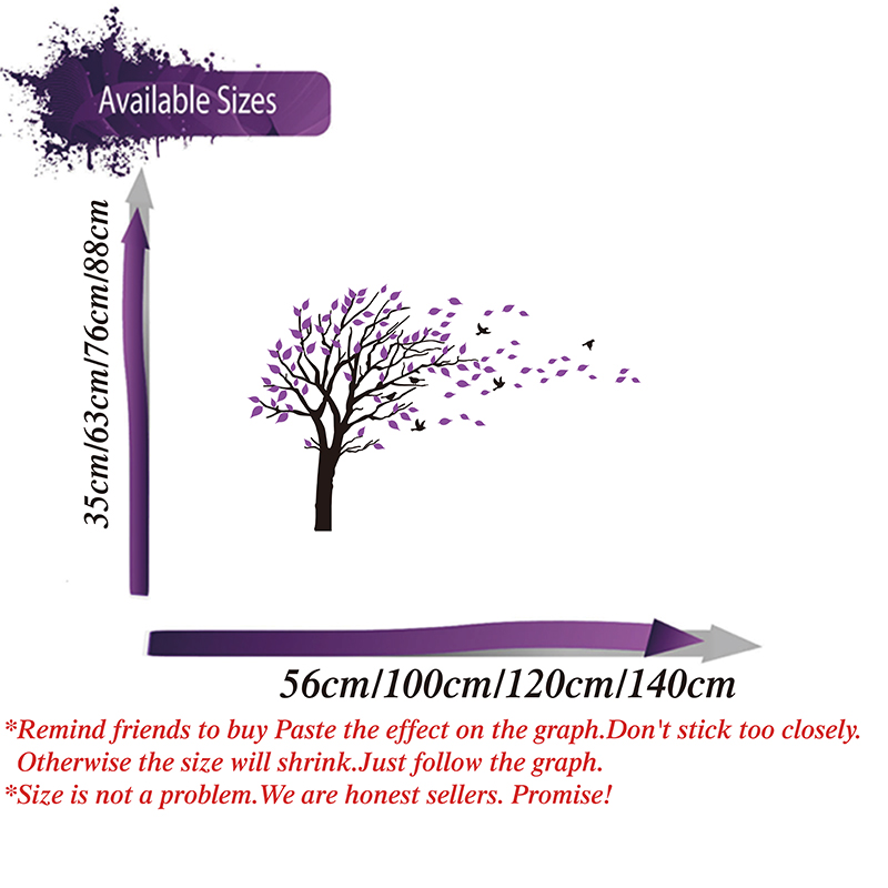 Large Two Colors Tree Leaves W - огляд і ціна Baby Nursery Colors