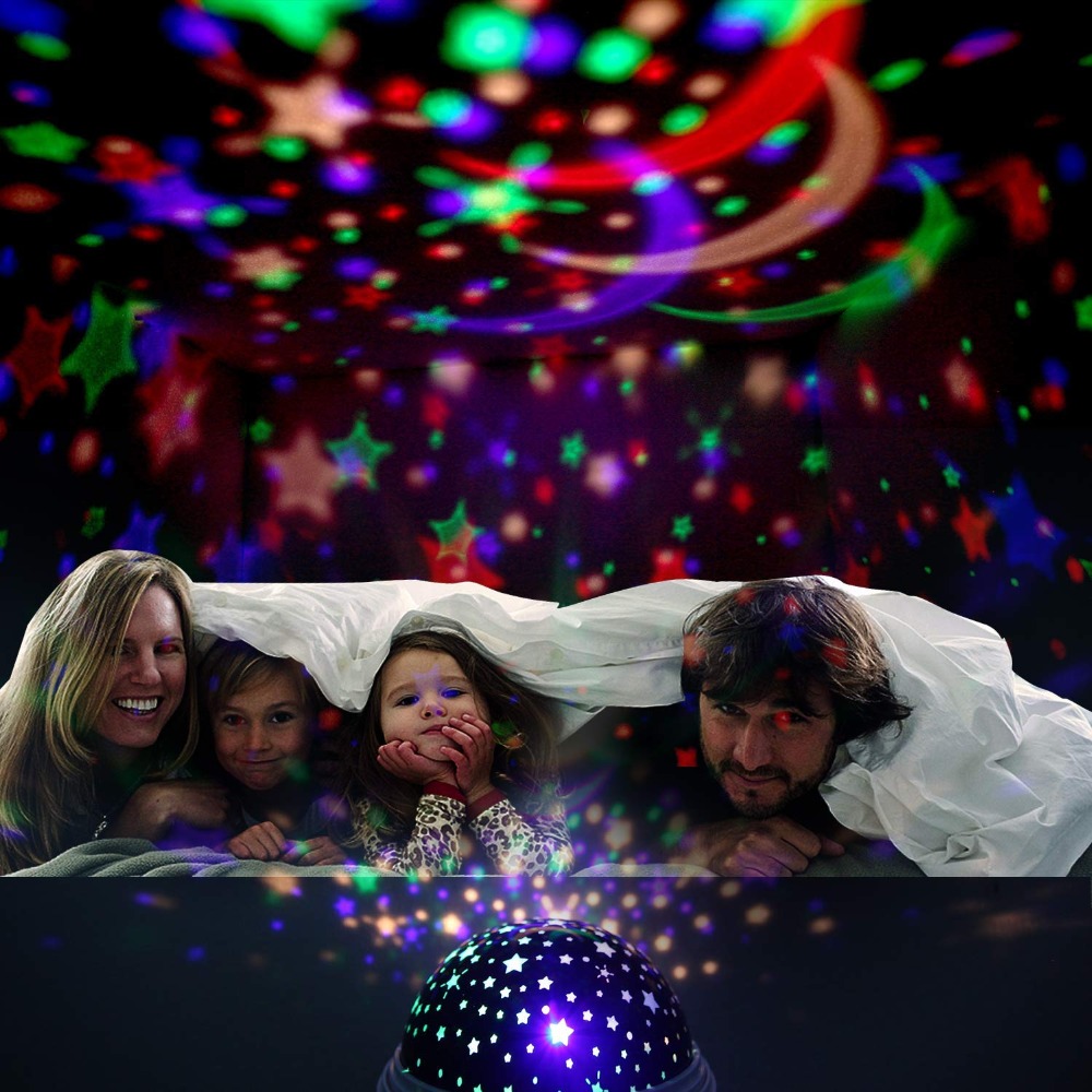 8 Colors Rotating Star Project - огляд і ціна Baby Nursery Colors