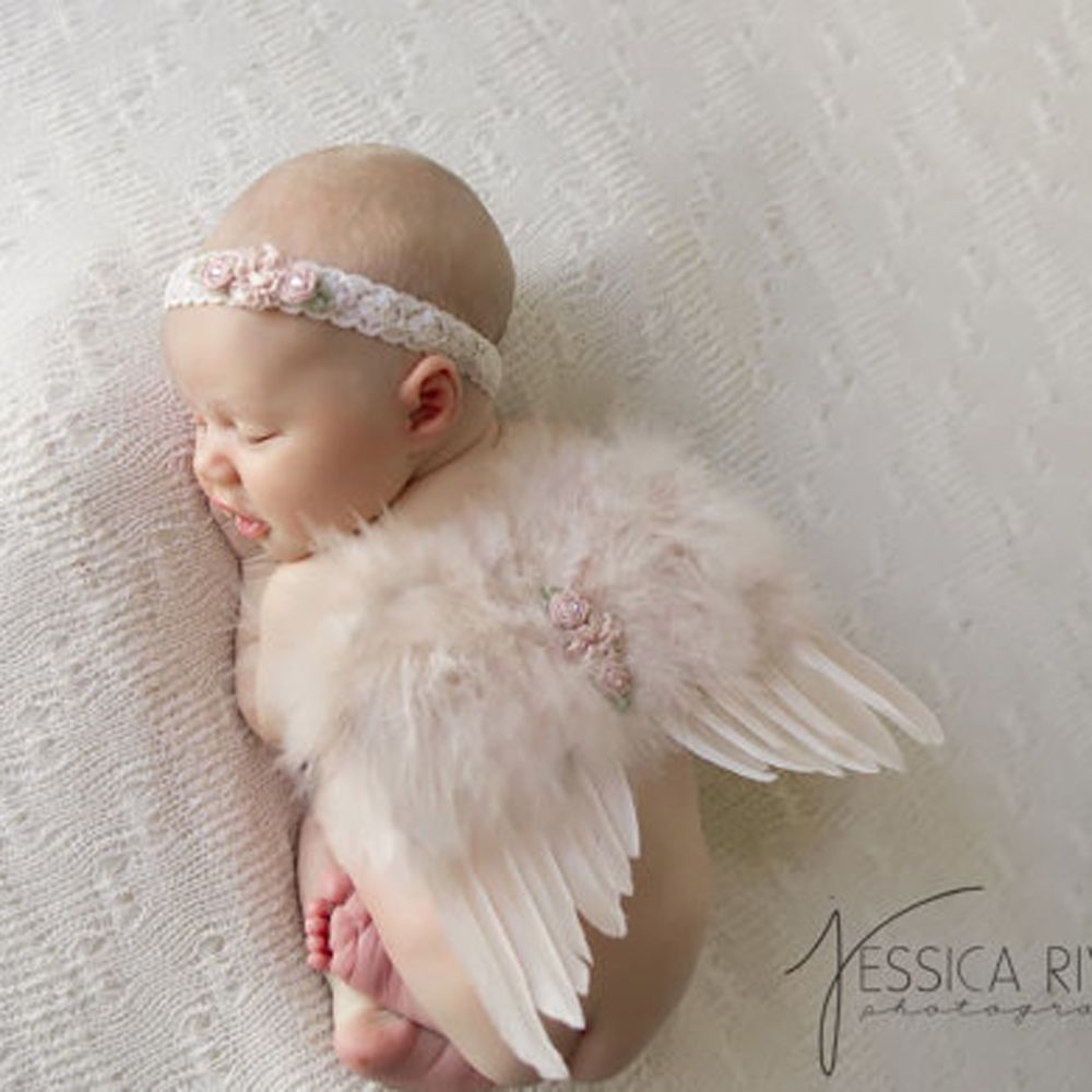 2pcs/set Cute Newborn Angel Fe - огляд і ціна Baby Nursery Set