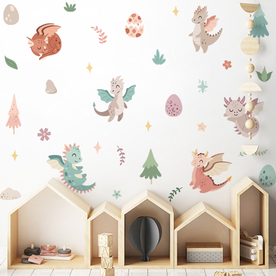 Cartoon Dinosaur Flying Dragon - огляд і ціна Baby Nursery Set Furniture