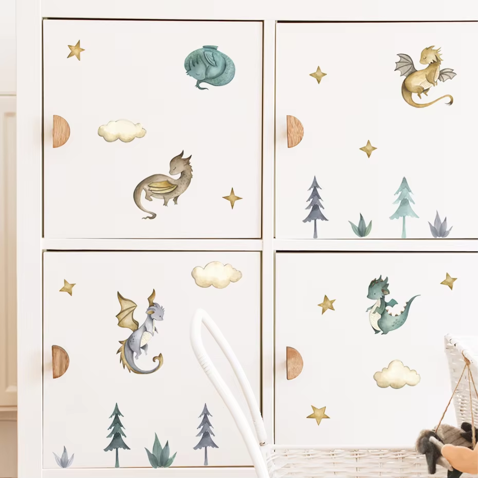 Cartoon Dinosaur Flying Dragon - огляд і ціна Baby Nursery Set Furniture