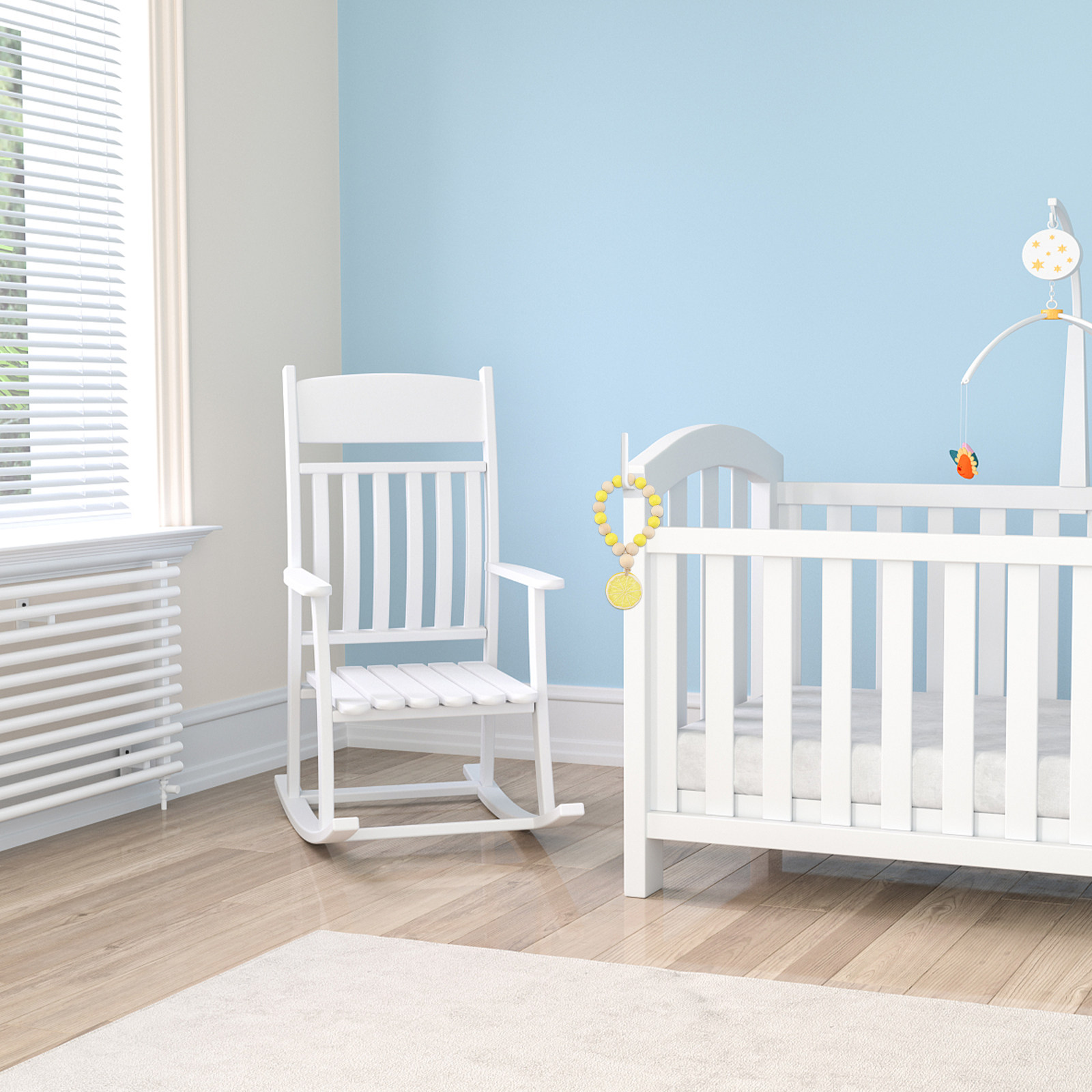 1Pcs Wooden Beads Garland Pend - огляд і ціна Baby Nursery Layout