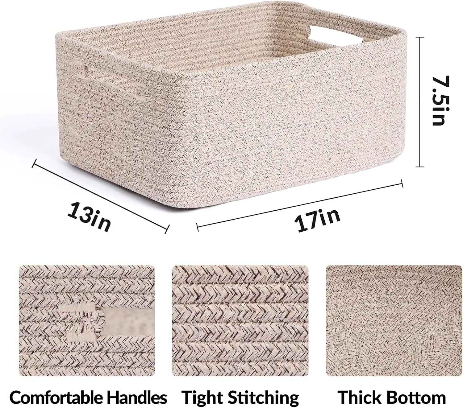 Large Storage Baskets for Shel - огляд і ціна Baby Nursery Shelves