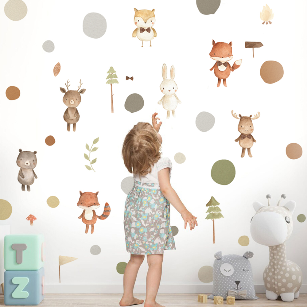 Cartoon Cute Fox Rabbit Animal - огляд і ціна Baby Nursery Set Furniture
