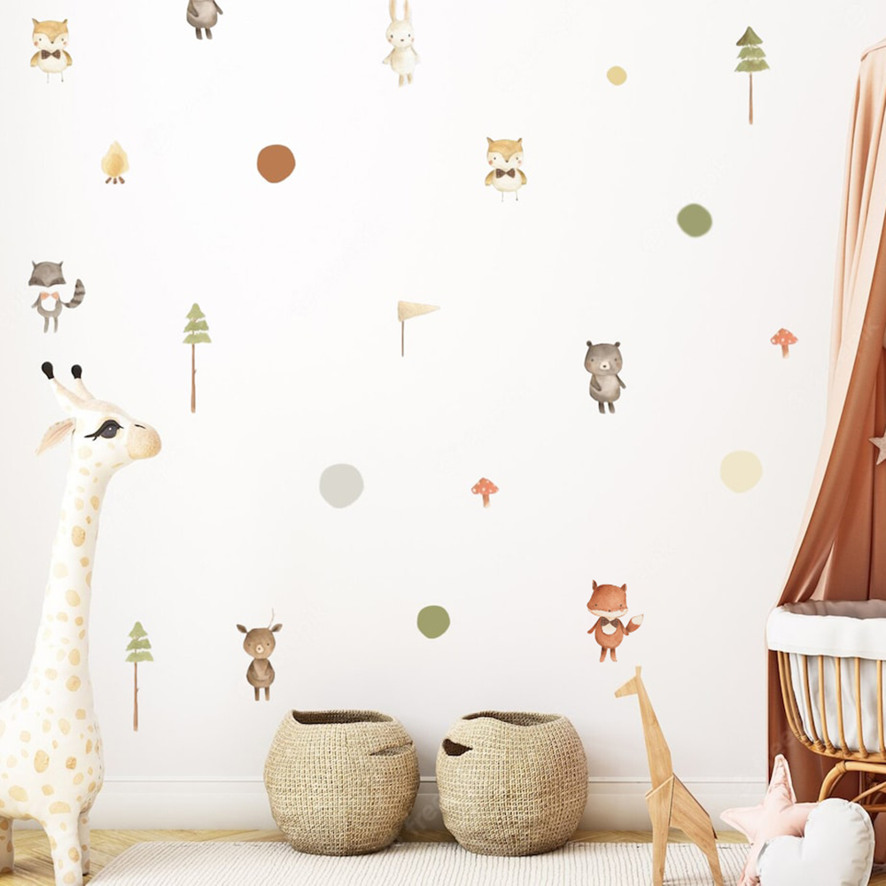Cartoon Cute Fox Rabbit Animal - огляд і ціна Baby Nursery Set Furniture