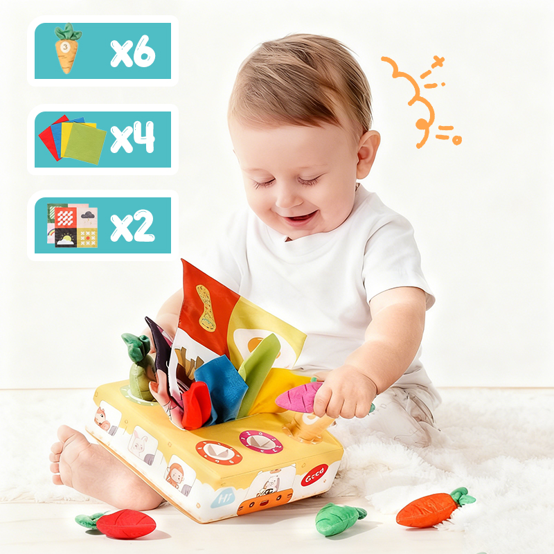Baby Tissue Cartoon Soft Box T - огляд і ціна Storage Basket Fabric