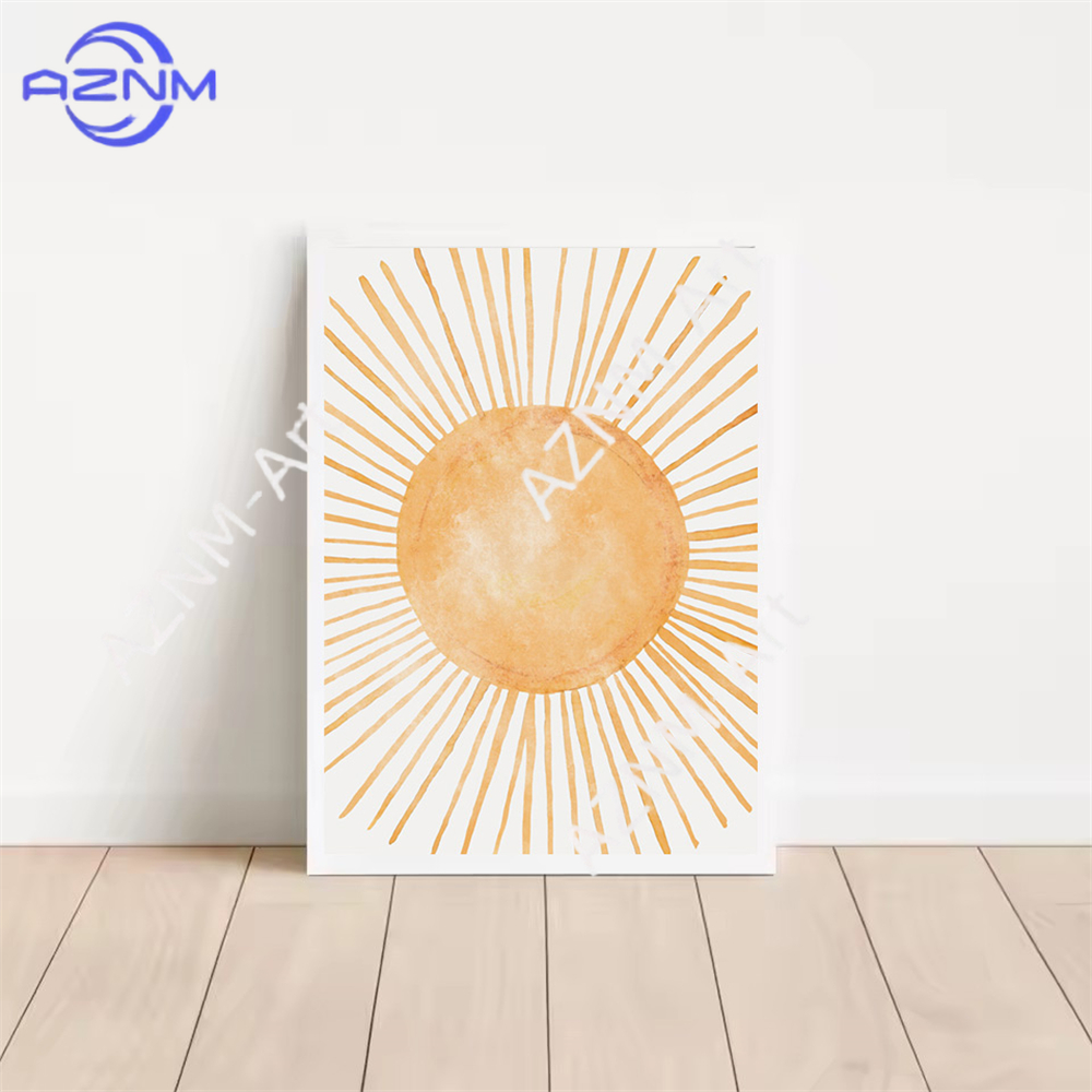 Boho Rainbow Sun Posters Abstr - огляд і ціна Baby Nursery You Are My Sunshine