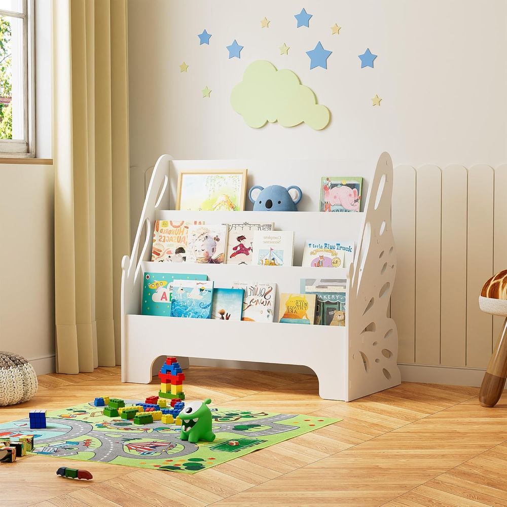 3 Tier Kids Bookshel - Nursery - огляд і ціна Baby Nursery Storage