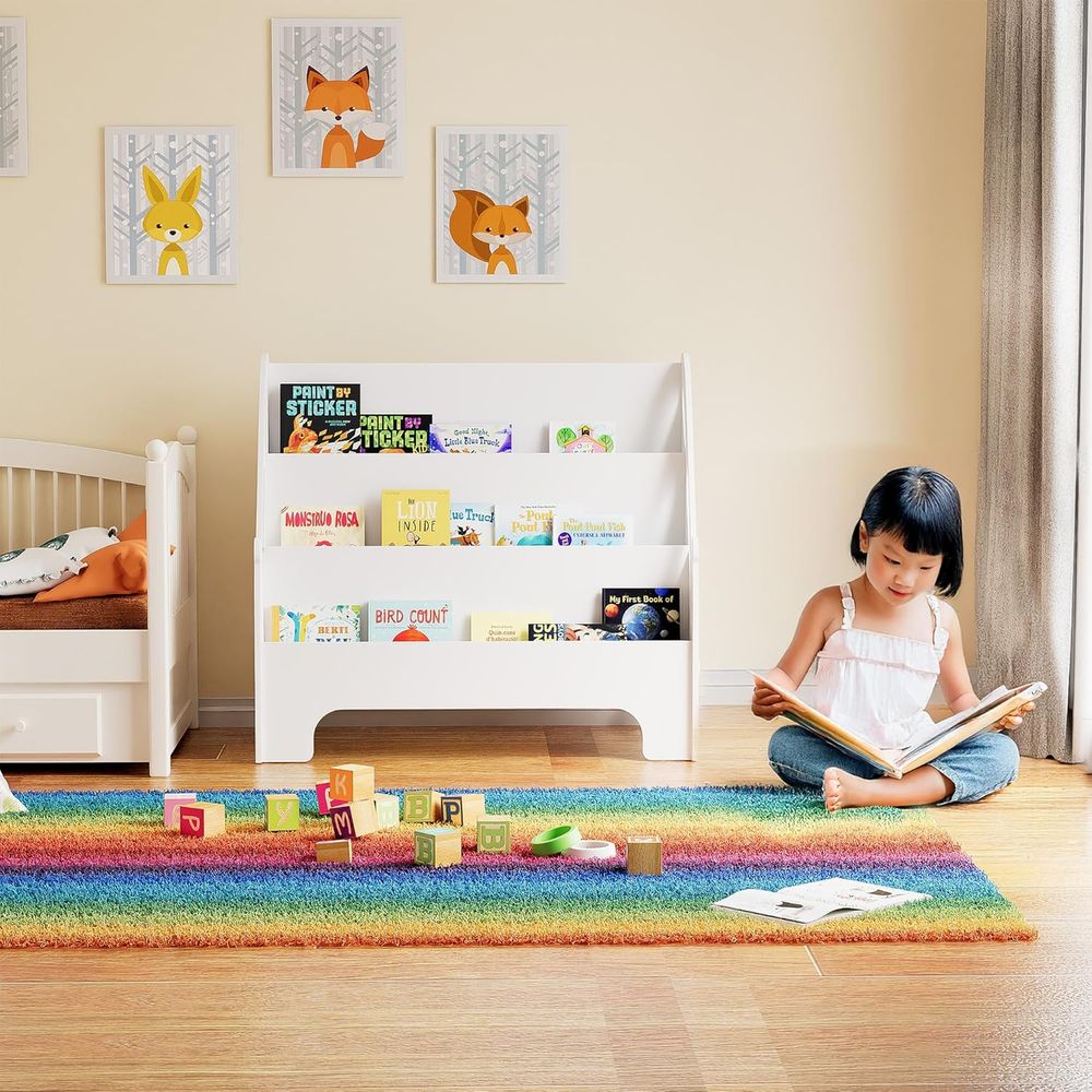 3 Tier Kids Bookshel - Nursery - огляд і ціна Baby Nursery Storage