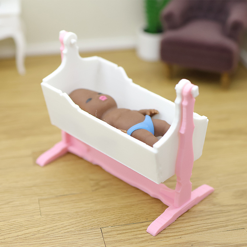 Mini Baby Cradle Rocking Bed M - огляд і ціна Baby Nursery Layout