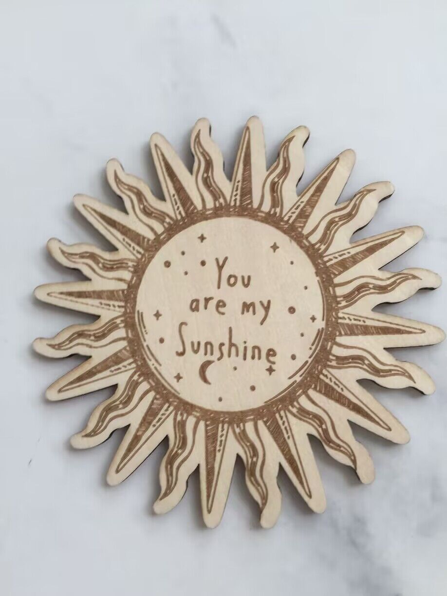 1pcs YOU ARE MY SUNSHINE WOODE - огляд і ціна Baby Nursery You Are My Sunshine
