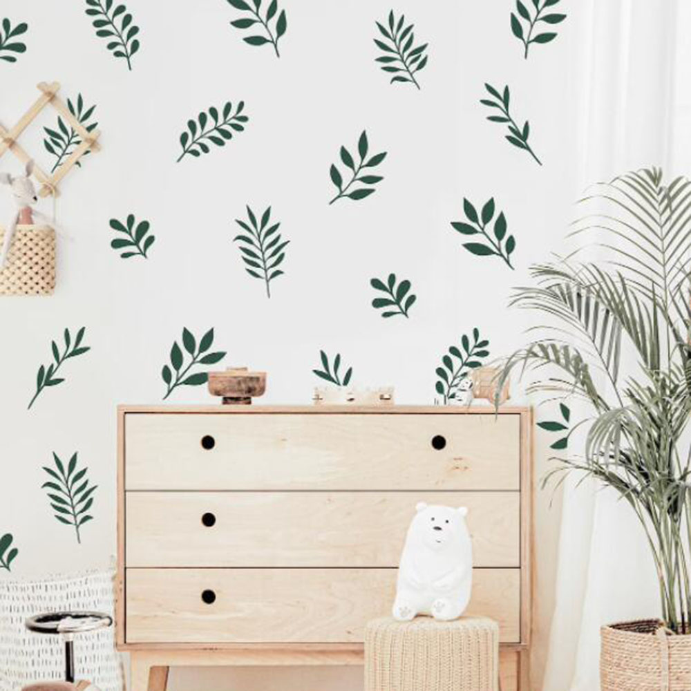 41Pcs Botanical Leaf Wall Stic - огляд і ціна Baby Nursery Set Furniture
