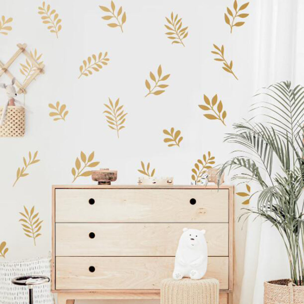41Pcs Botanical Leaf Wall Stic - огляд і ціна Baby Nursery Set Furniture