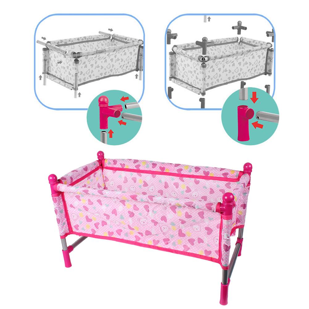Toy Bed Simulation Baby Doll B - огляд і ціна Baby Nursery Furniture