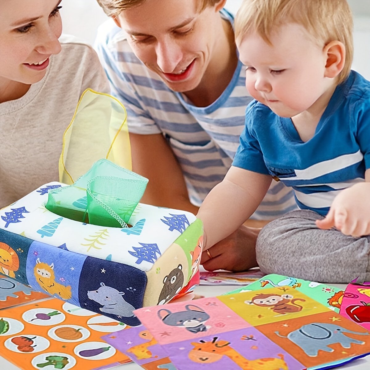 Baby Montessori Toy,Magic Tiss - огляд і ціна Storage Basket Fabric