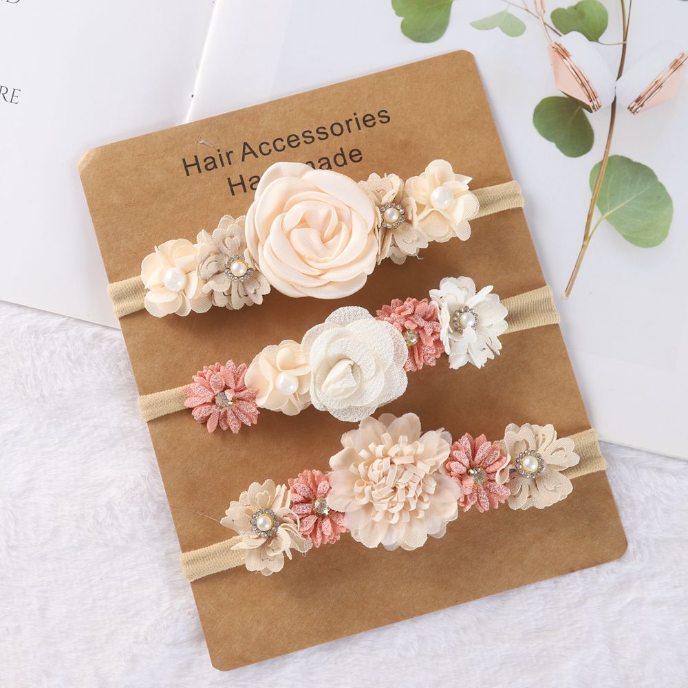 3pcs Baby Girl Headband Set Cu - огляд і ціна Baby Nursery Set