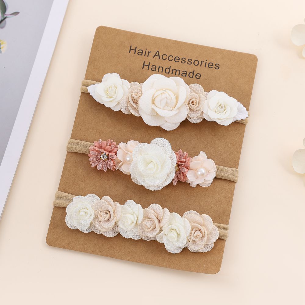 3pcs Baby Girl Headband Set Cu - огляд і ціна Baby Nursery Set