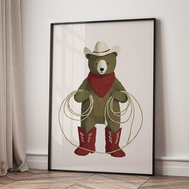 Funny Cartoon Animal Car Ballo - огляд і ціна Baby Nursery Prints