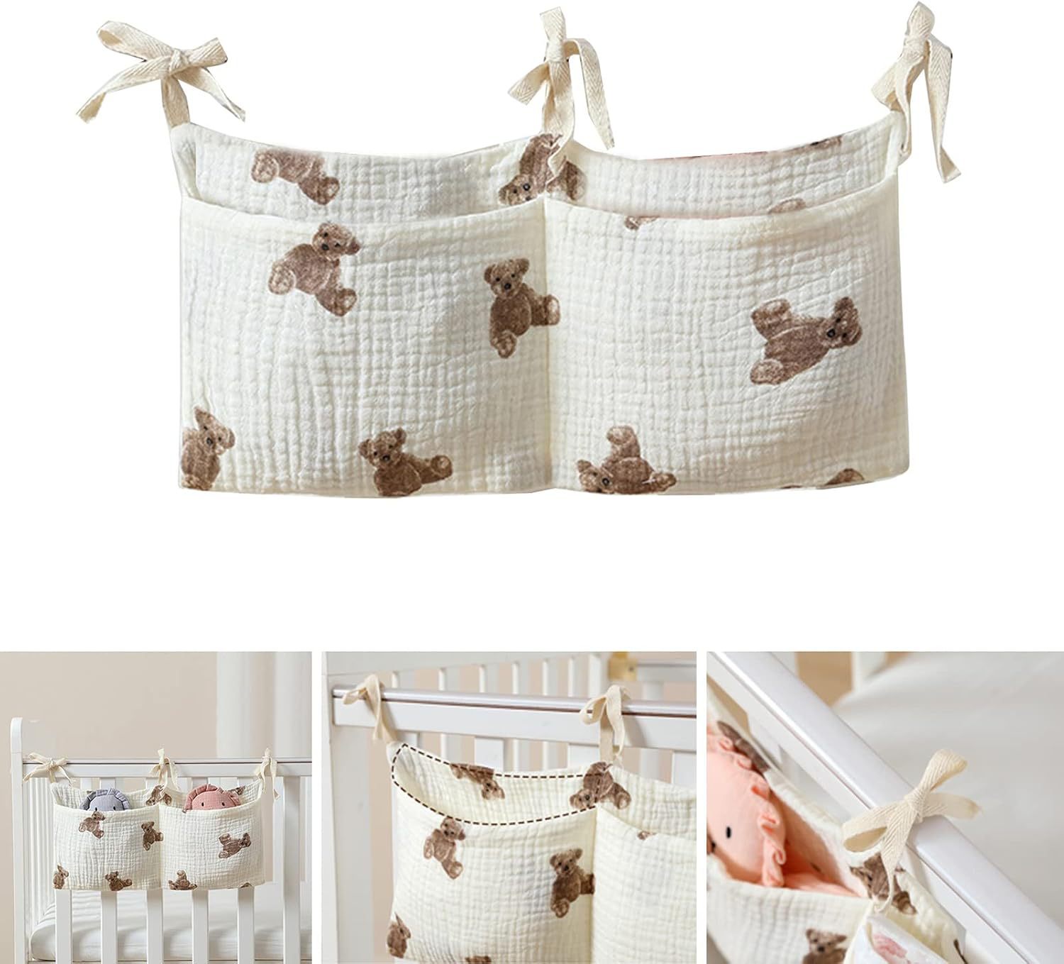 Baby Crib Organizer Cot Caddy  - огляд і ціна Baby Nursery Organiser