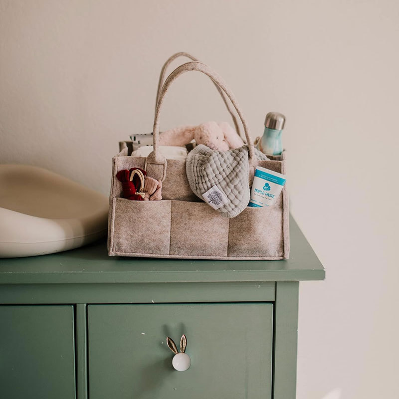 Diaper Caddy - Nursery Storage - огляд і ціна Baby Nursery Shelves
