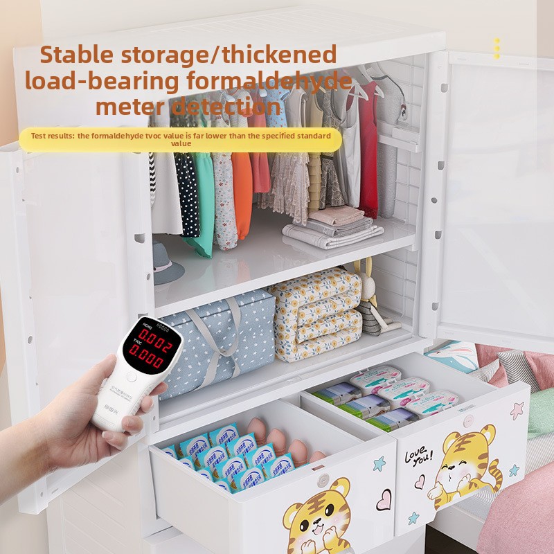 Thickened 5-Drawer Plastic Sto - огляд і ціна Baby Nursery Wardrobe