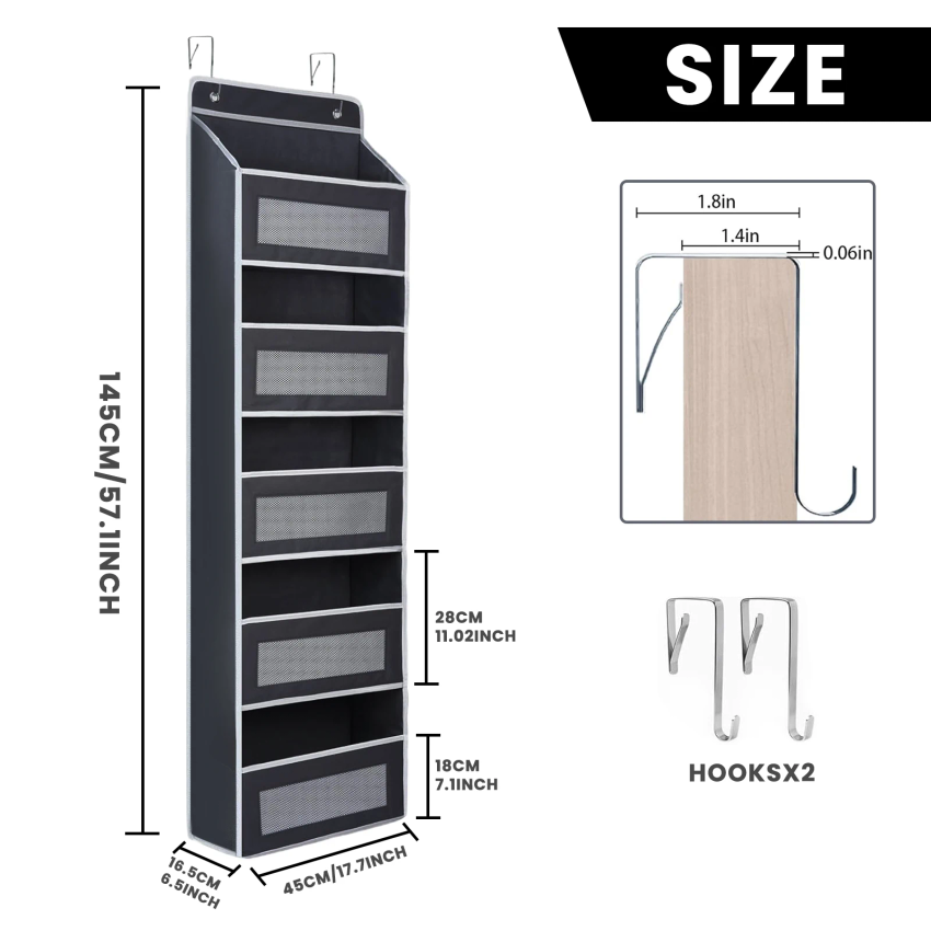 Over The Door Storage Organise - огляд і ціна Baby Nursery Organiser