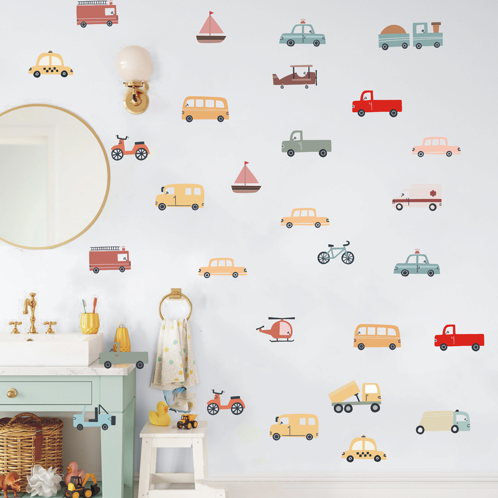Cartoon Cars Truck Constructio - огляд і ціна Baby Nursery Set Furniture
