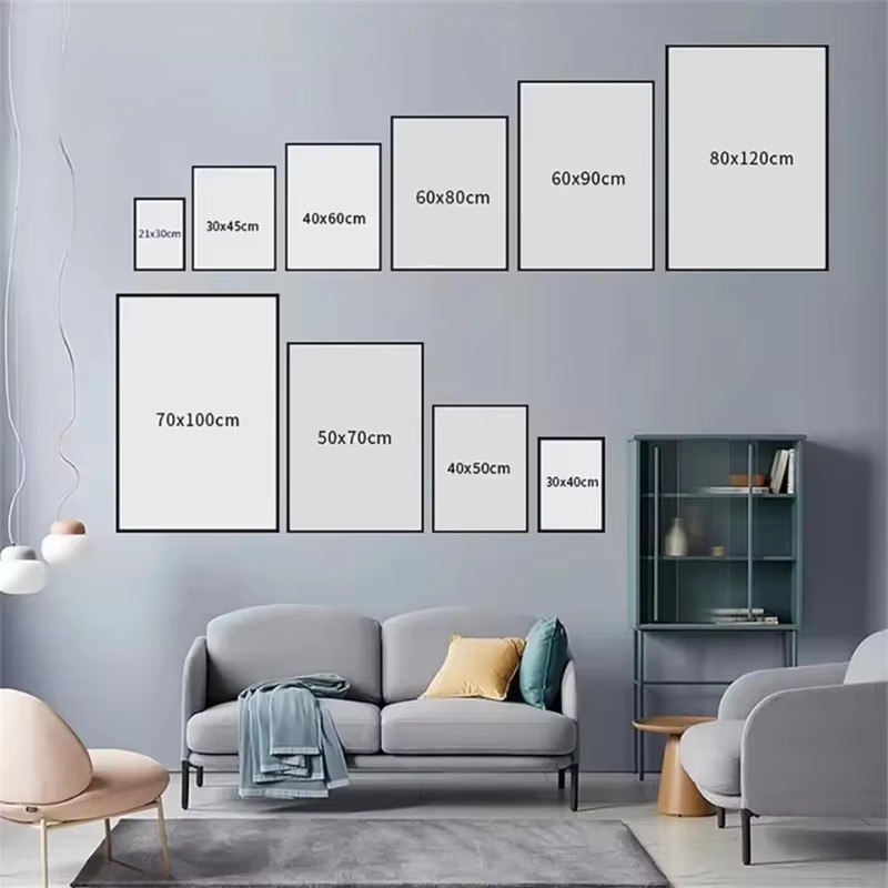 1pc frameless Funny Animals Ra - огляд і ціна Baby Nursery Prints