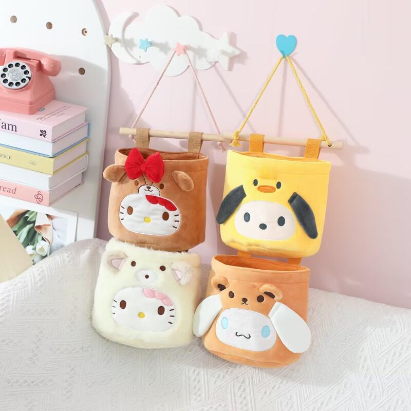 Kawaii Hello Kitty Wall Hangin - огляд і ціна Storage Basket Fabric