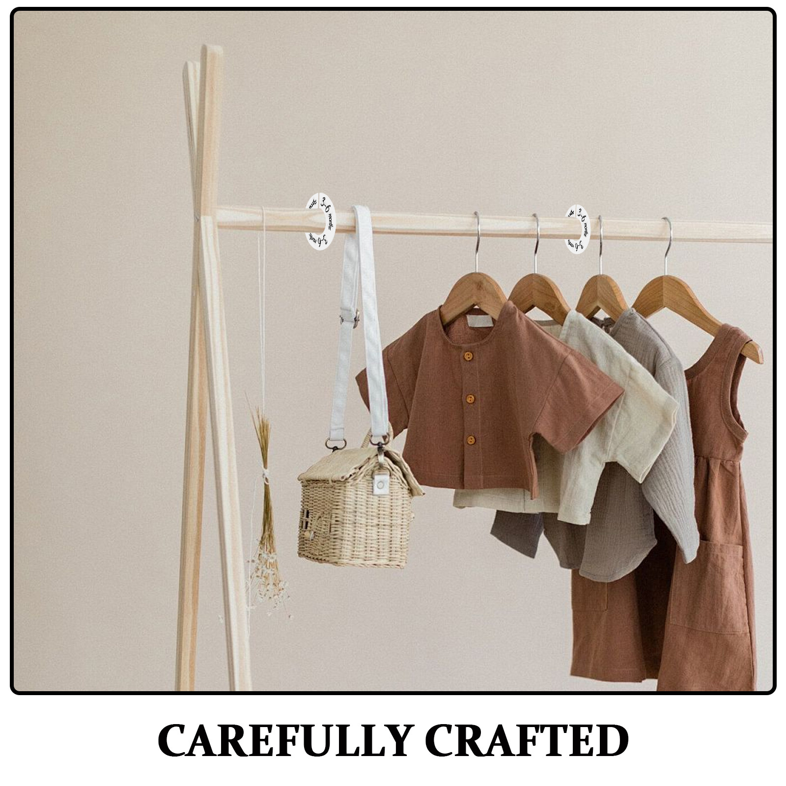 1Set Baby Clothes Size Divider - огляд і ціна Baby Nursery Wardrobe