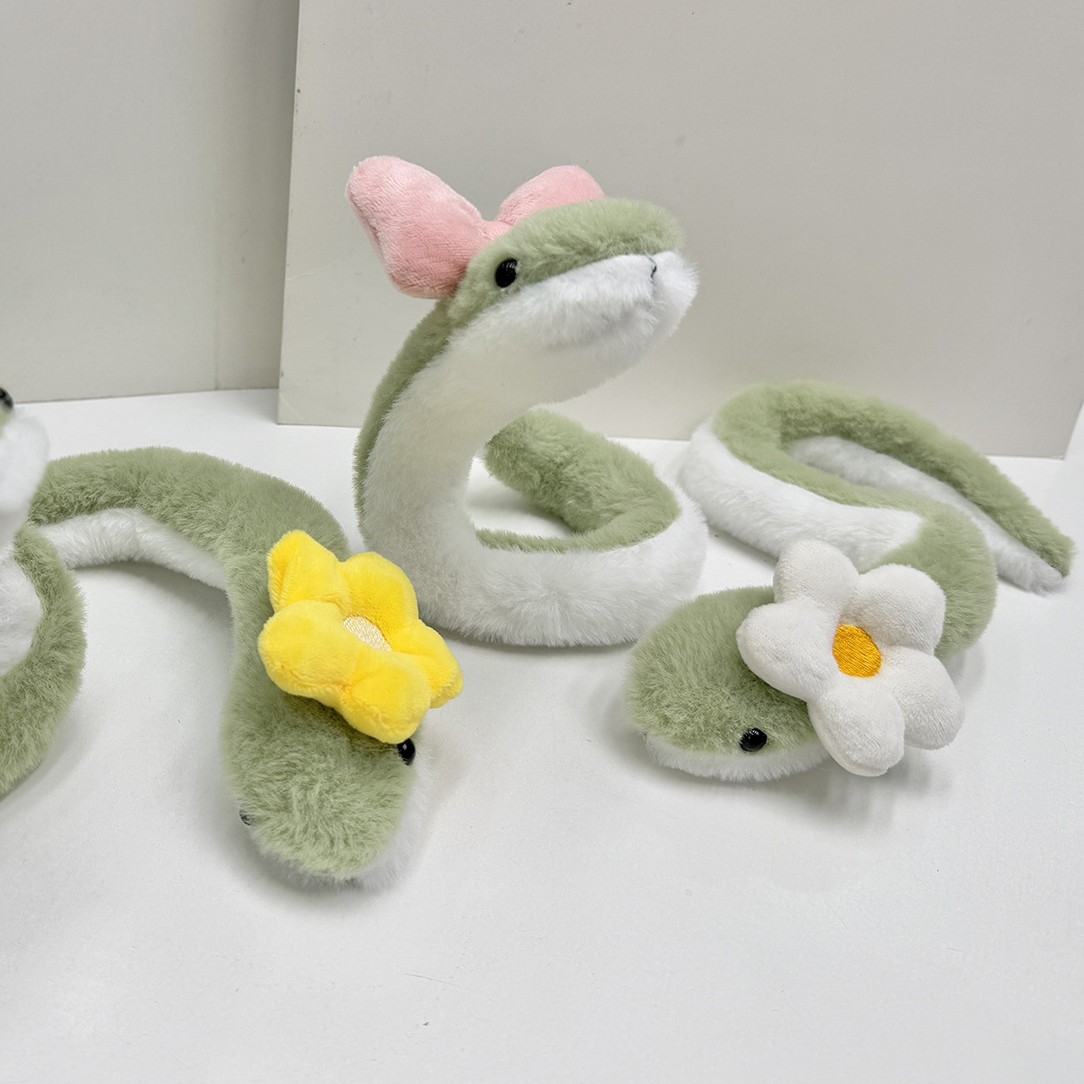 37cm Plush Snake Ornament Cute - огляд і ціна Baby Nursery Green