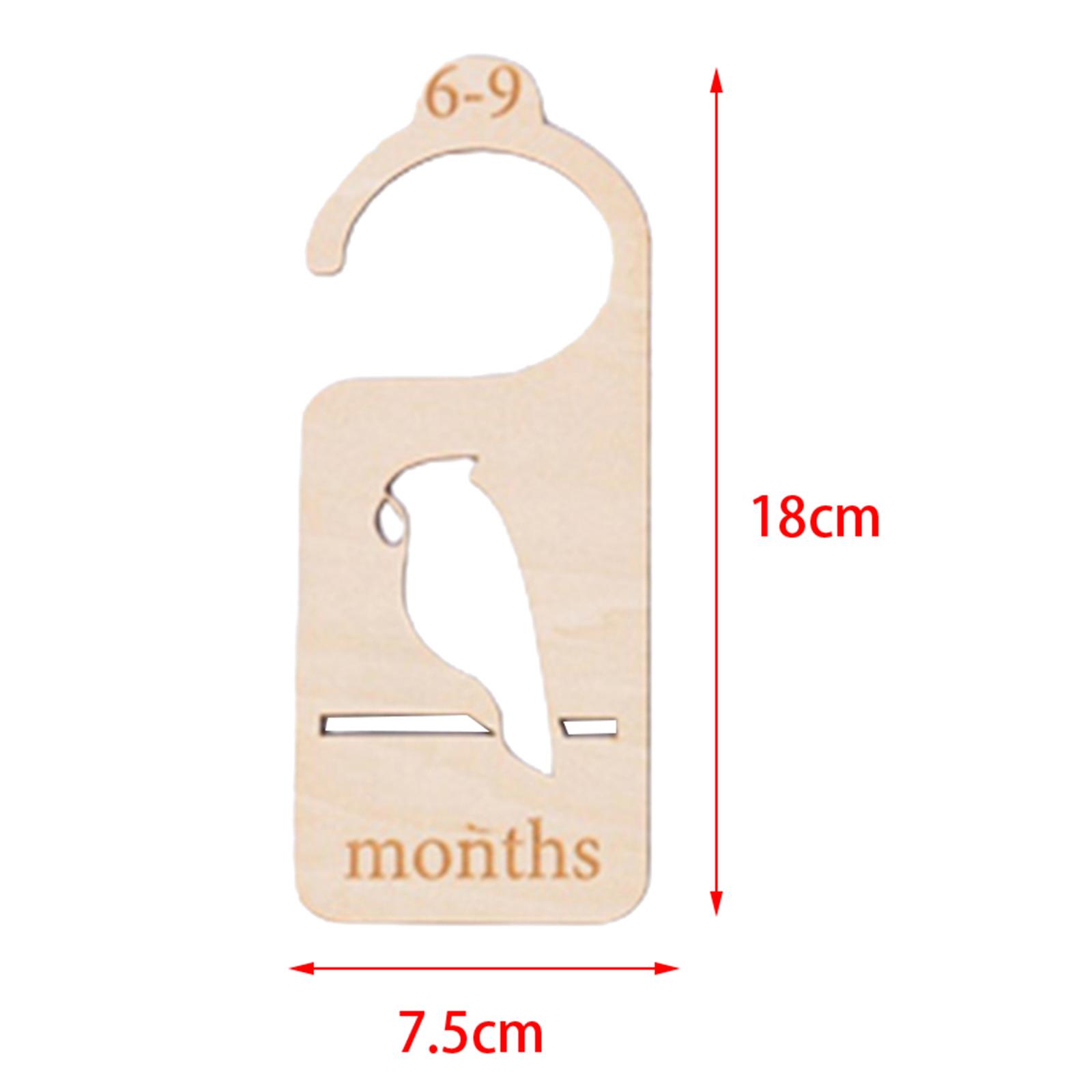 4x 8x Wooden Baby Closet Divid - огляд і ціна Baby Nursery Wardrobe