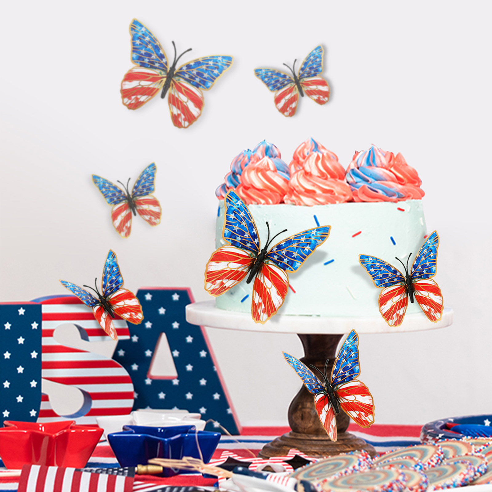 3d Butterfly Wall Stickers Ame - огляд і ціна Baby Nursery Furniture