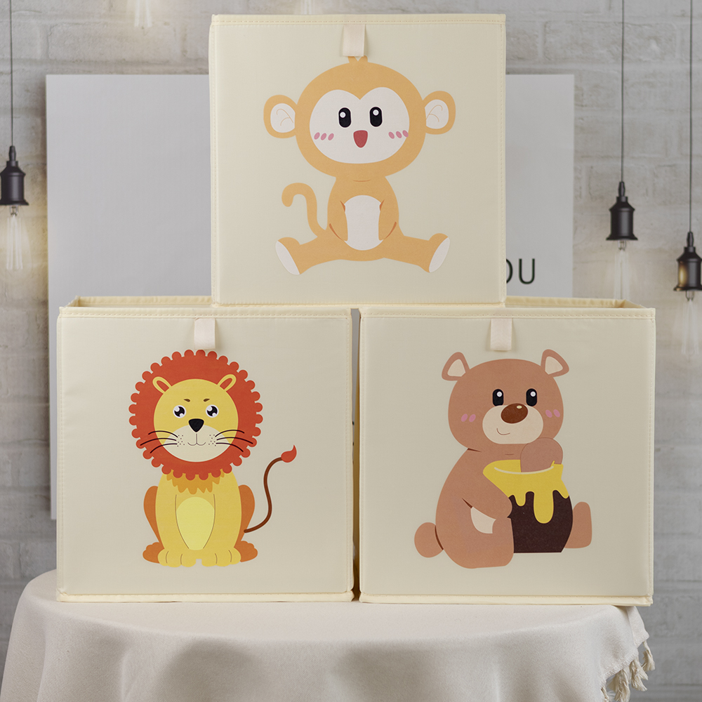 Cute Cartoon Kids Storage Bask - огляд і ціна Storage Basket Fabric